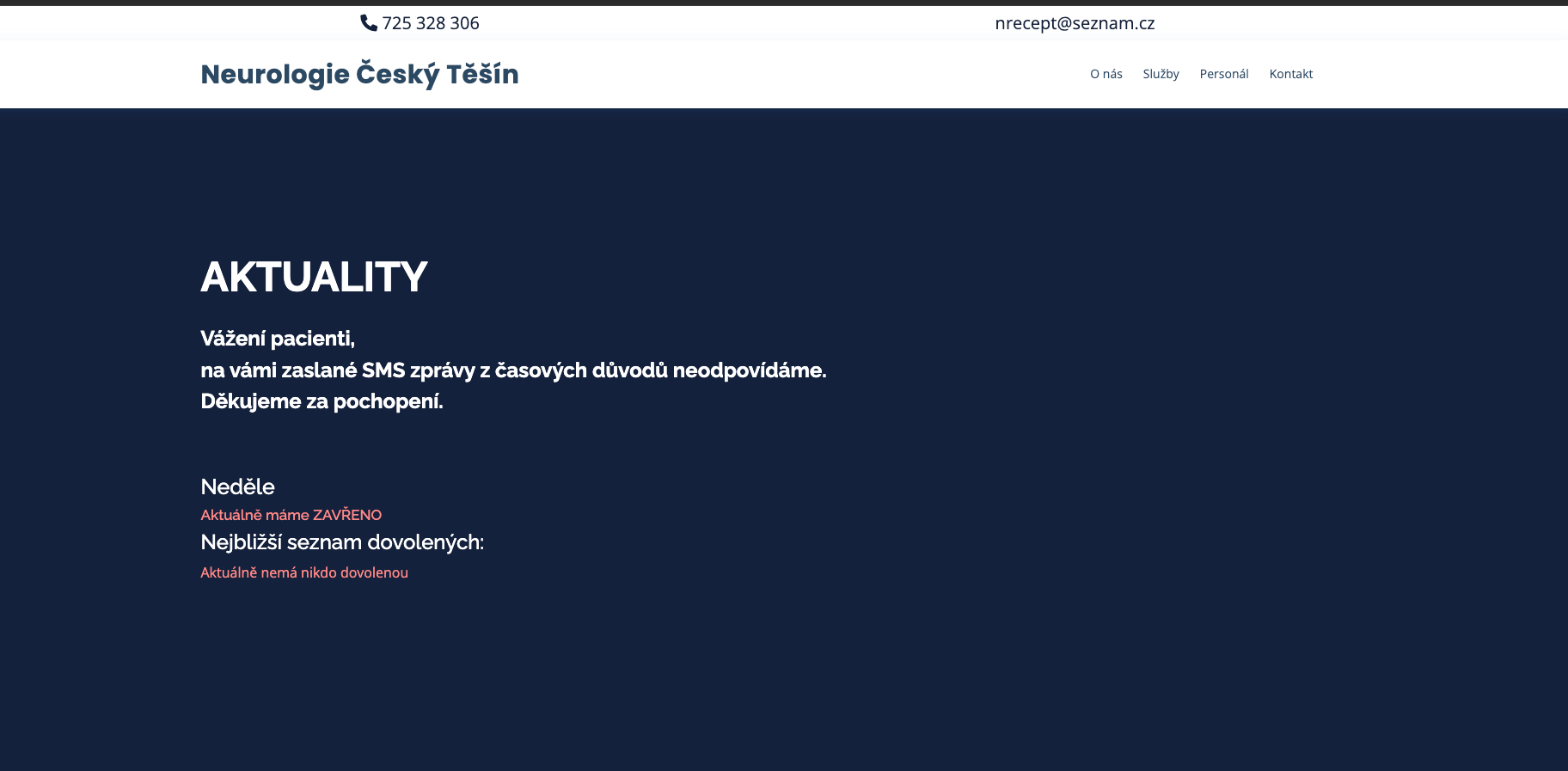 Neurologie Český Těšín